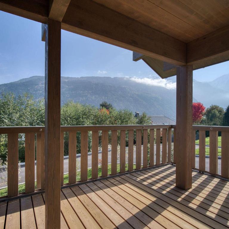 Chalet moderne à Saint-Gervais, 10 pers, sauna, proche pistes, parking, wifi - FR-1-663-46 - Chalet - 12