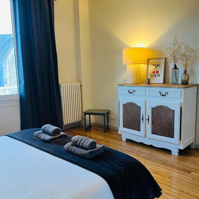 Le 5 - Spacieux 3 pièces Caen Centre Le Port - Apartment mit 2 Schlafzimmern - 3