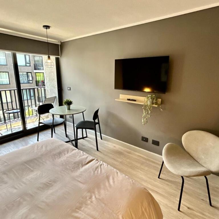 Diseño y conectividad, tu espacio en Santiago - One-Bedroom Apartment - 12