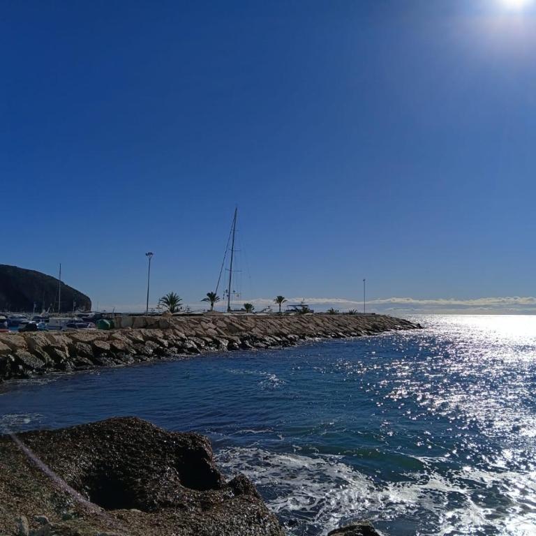 Apartamento en Moraira con piscina 100 m de la playa - Two-Bedroom Apartment - 62