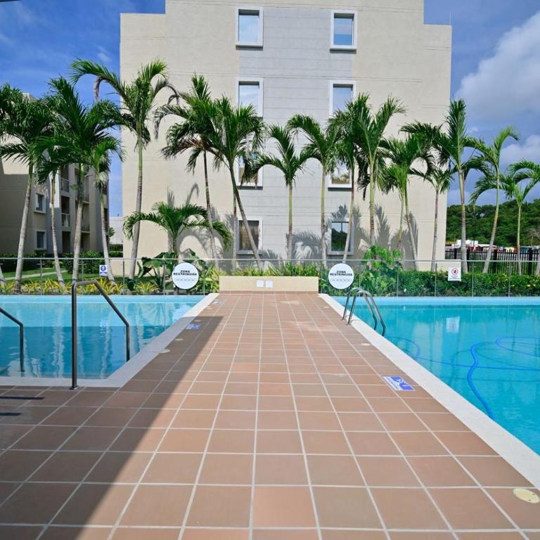 Apartamento en Cartagena elegante con piscina - Two-Bedroom Apartment - 1
