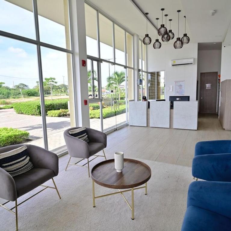 Apartamento en Cartagena elegante con piscina - Two-Bedroom Apartment - 4