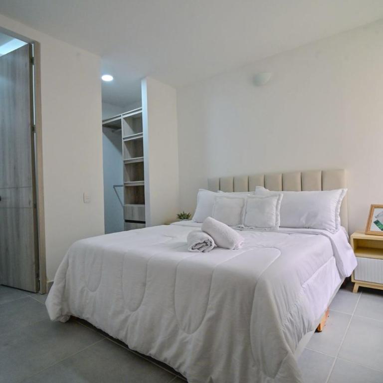 Apartamento en Cartagena elegante con piscina - Two-Bedroom Apartment - 8