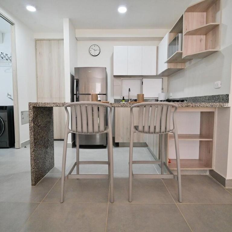 Apartamento en Cartagena elegante con piscina - Two-Bedroom Apartment - 11