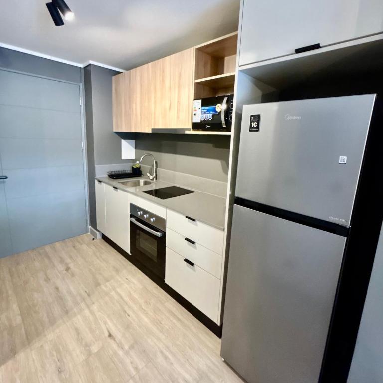 Moderno Estudio Urbano en el Centro - One-Bedroom Apartment - 4