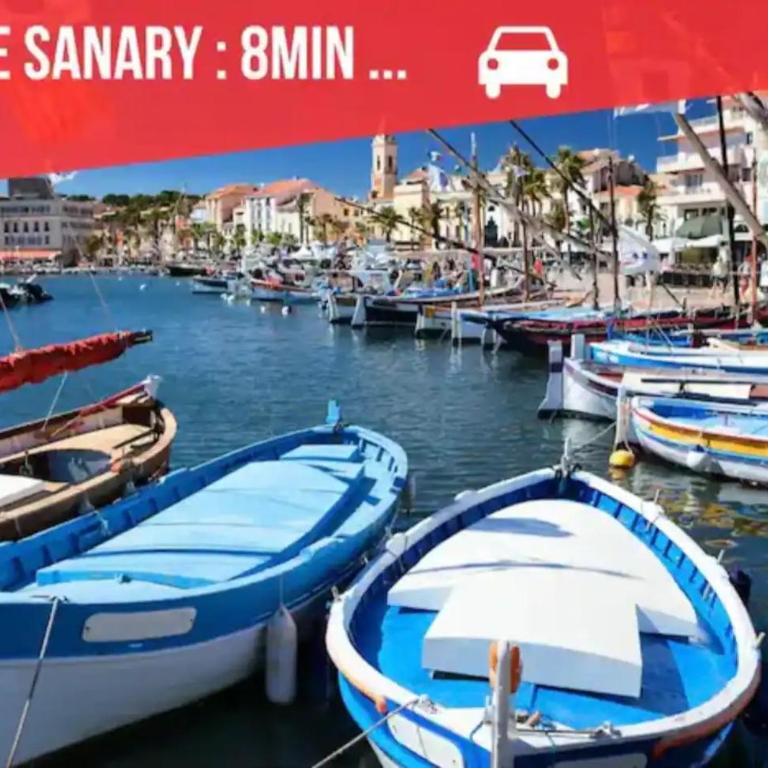 T2 - PLAGE 3min pieds - CLIM - PISCINE - PARKING - Appartamento con 1 Camera da Letto - 17