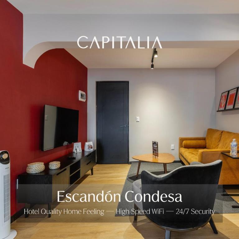 Capitalia Condesa Escandon - Classic Apartment, 2 Bedrooms - 12