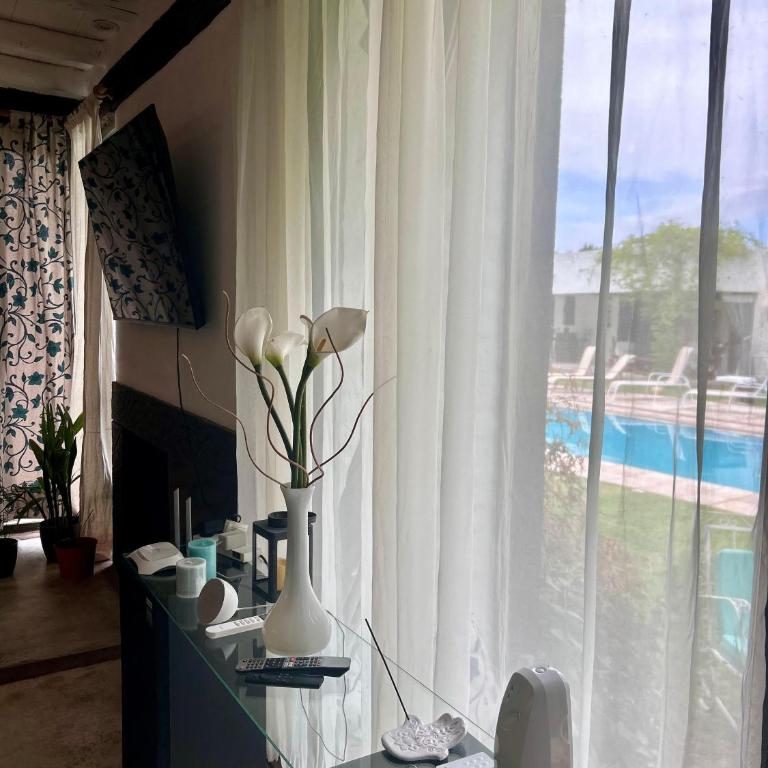 Posada Via Vento - Chacras de Coria - Apartamento de 1 dormitorio con vistas a la piscina - 6