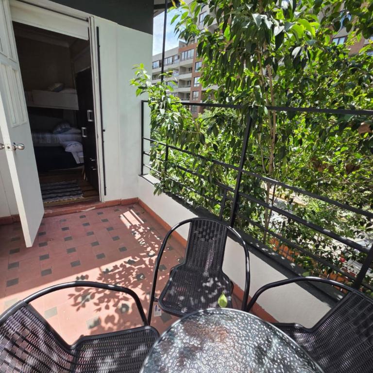 Casona Lyon mejor barrio de providencia - Studio Apartment with King Bed - 2