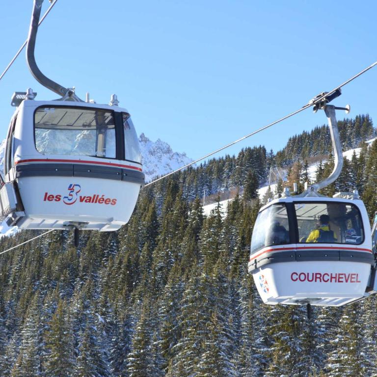 Studio rénové à Courchevel 1850, skis aux pieds, 4 pers, parking inclus - Studio - 13