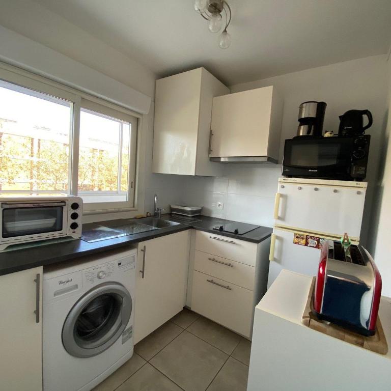 Charmant T2 à Balaruc-les-Bains, proche cures, WiFi, animaux admis, climatisation - FR-1-503-189 - Apartment - 2