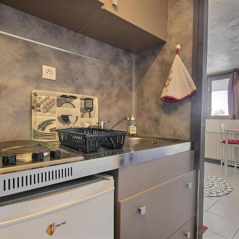 Studio 2 personnes au pied des pistes, Plagne Centre - FR-1-455-282 - Studio - 4