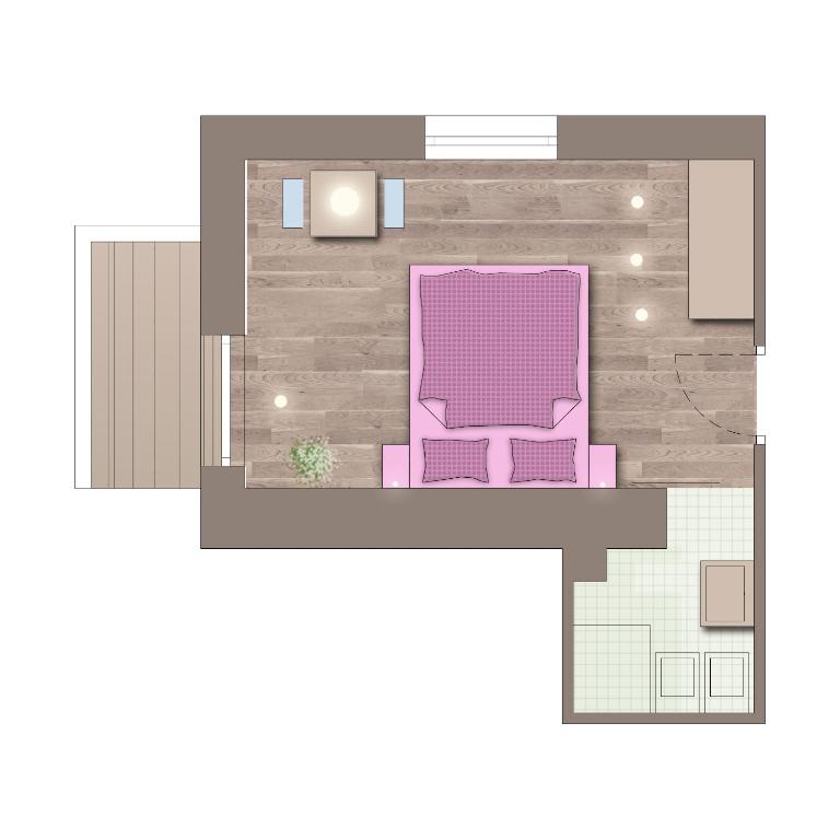 Alpin Relais B&B Villa Melisse - Doppelzimmer mit Balkon - 11