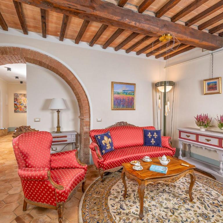 Villa MonteLandi - Appartamento Deluxe con 2 Camere da Letto e Vista Giardino - 5