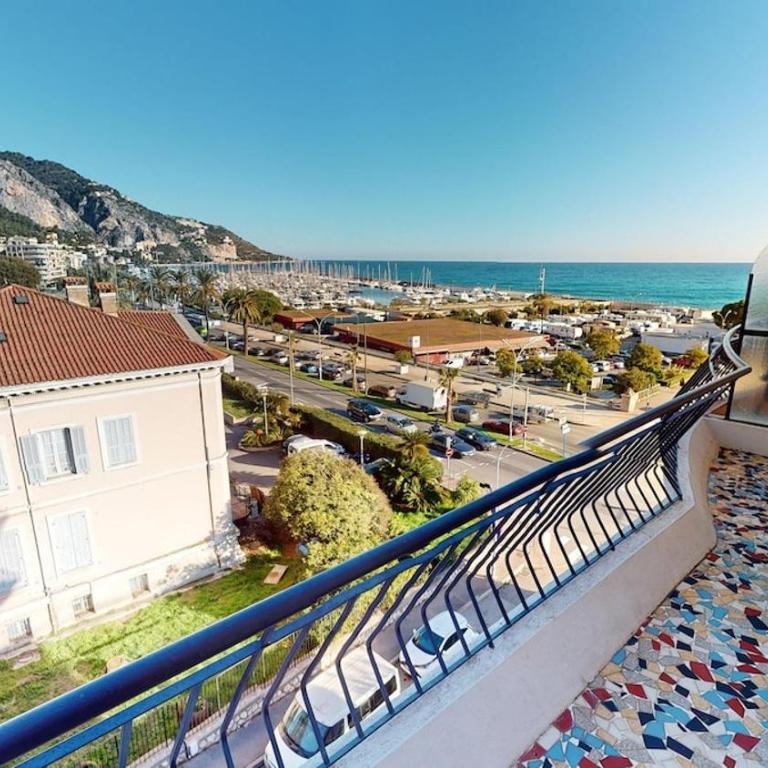 98GB - Nice 2P with terrace and side sea view - Appartamento con 1 Camera da Letto - 1