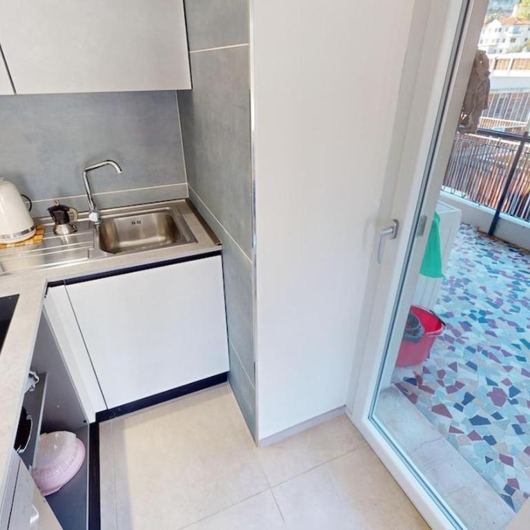 98GB - Nice 2P with terrace and side sea view - Appartamento con 1 Camera da Letto - 13