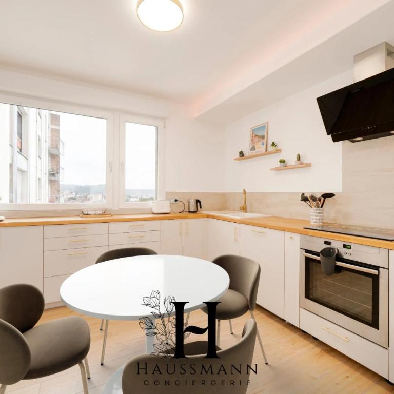 Magnifique appartement 6 personnes Gare de Nancy avec parking - Appartement 3 Chambres - 6