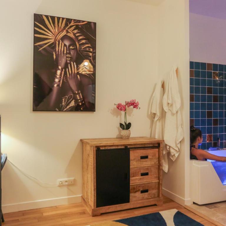 Appart Ciné Spa Amiens Cathédrale Parking Beffroi - Appartamento Familiare con 2 Camere da Letto - 12