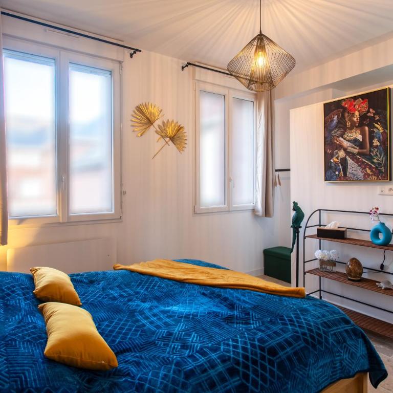 Appart Ciné Spa Amiens Cathédrale Parking Beffroi - Appartamento Familiare con 2 Camere da Letto - 2