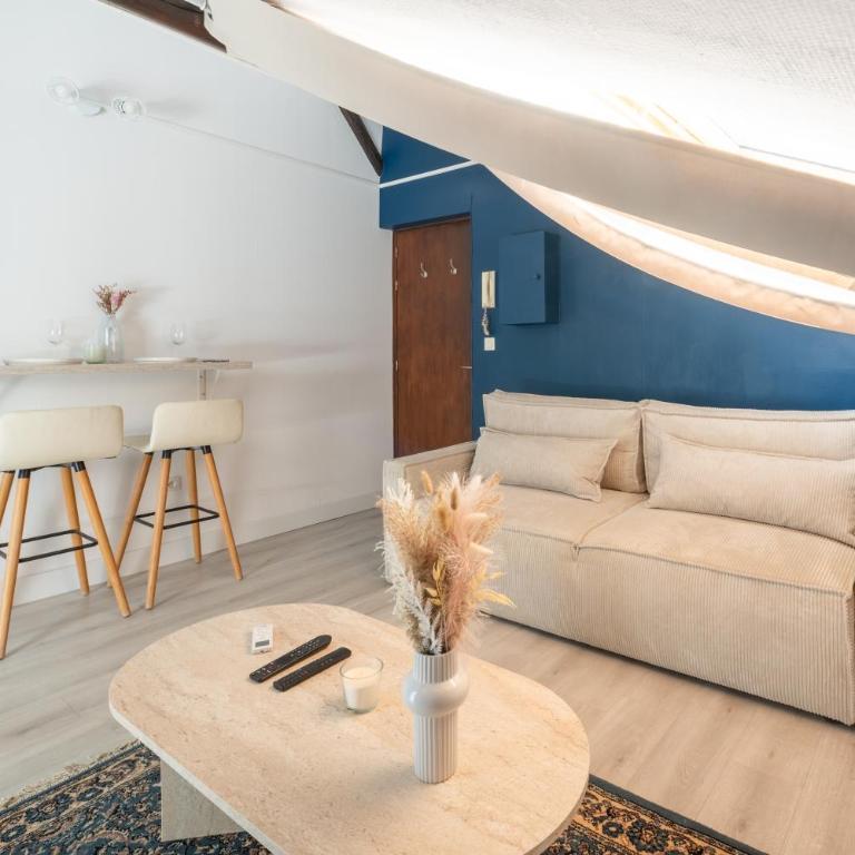 Le Douillet avec climatisation - One-Bedroom Apartment - 16