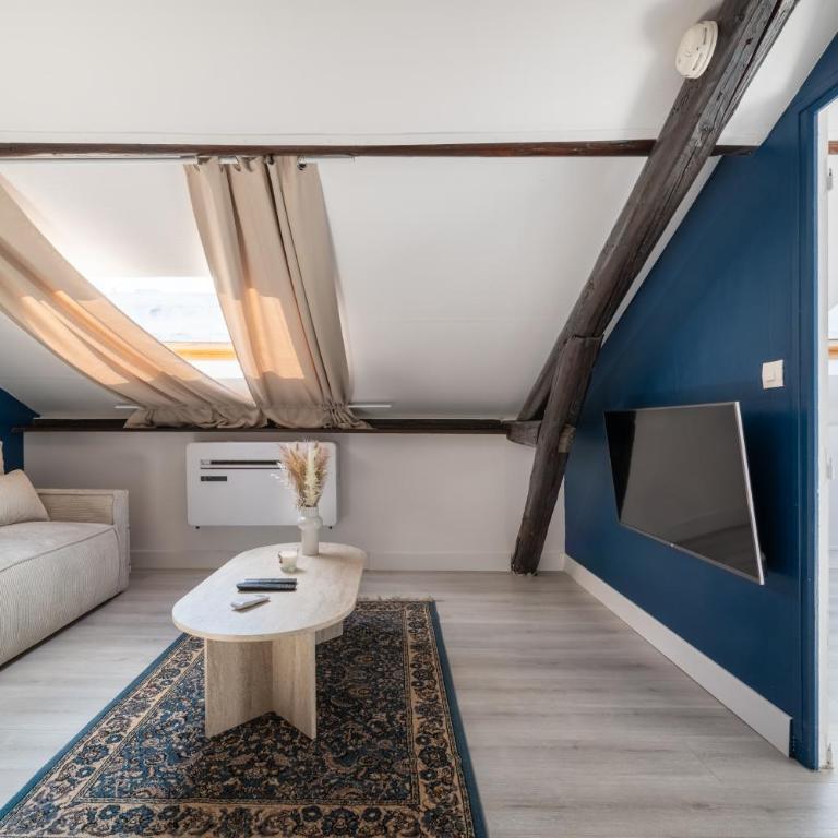 Le Douillet avec climatisation - One-Bedroom Apartment - 8