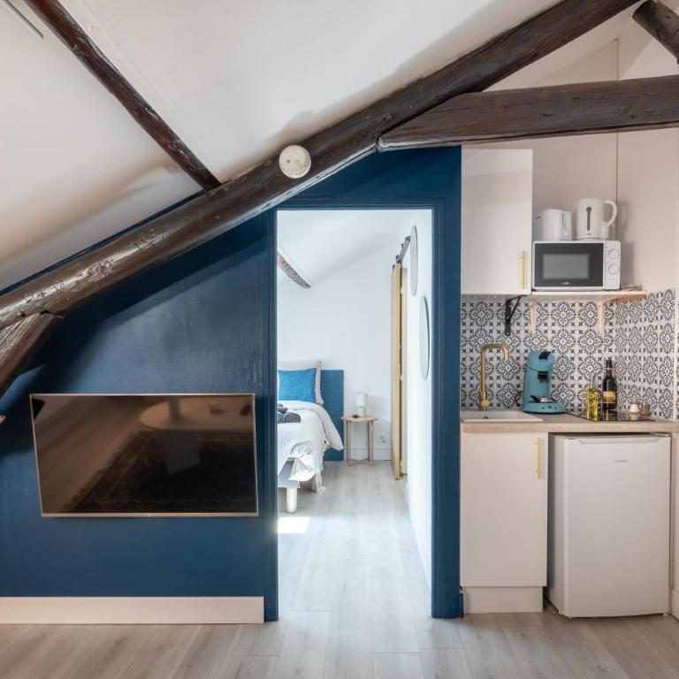 Le Douillet avec climatisation - One-Bedroom Apartment - 12