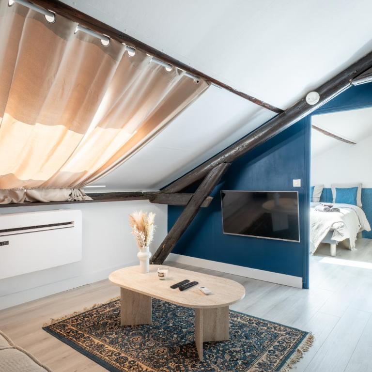 Le Douillet avec climatisation - One-Bedroom Apartment - 26