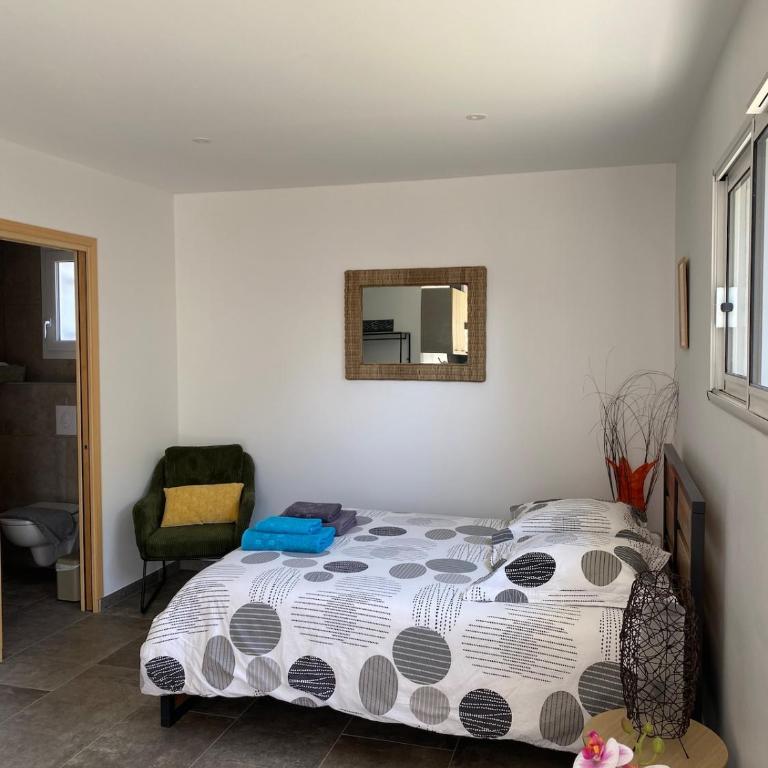 Studio au calme avec terrasse et parking privé - Appartement 1 Chambre - 3