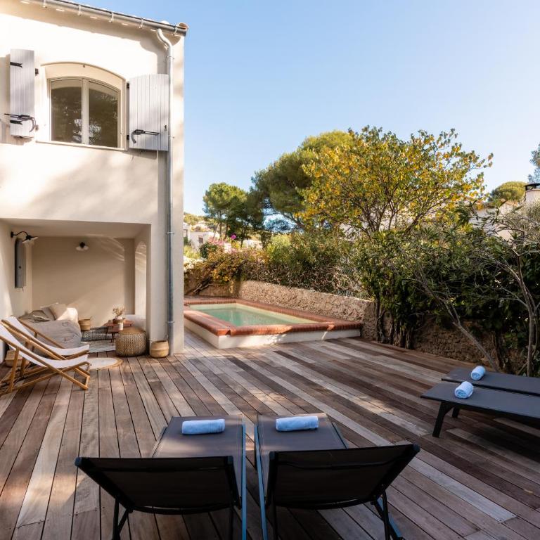 La Villago sublime villa Corniche et Plages à Sète - Villa avec Piscine Privée - 9