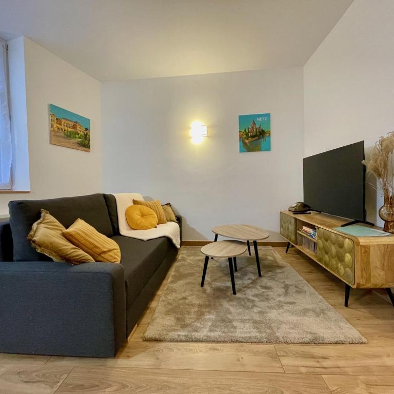 Les Gîtes de l'ile à Metz - Appartamento con 1 Camera da Letto - 17