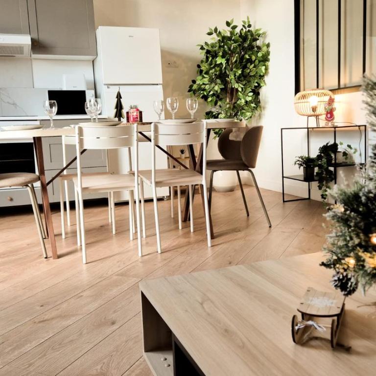 Superbe appartement 3P neuf - terrasse - barbecue - Appartement 2 Chambres - 16