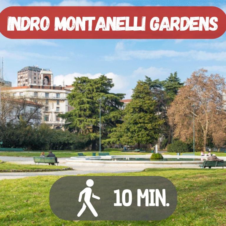 5 walk from Porta Venezia station, with 2 bedrooms - Appartamento con 2 Camere da Letto e Balcone - 29