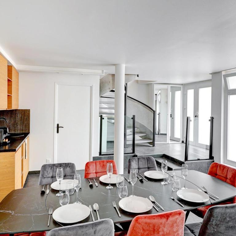 Charming Duplex Apartment with AC near Picpus - Apartamento - 14
