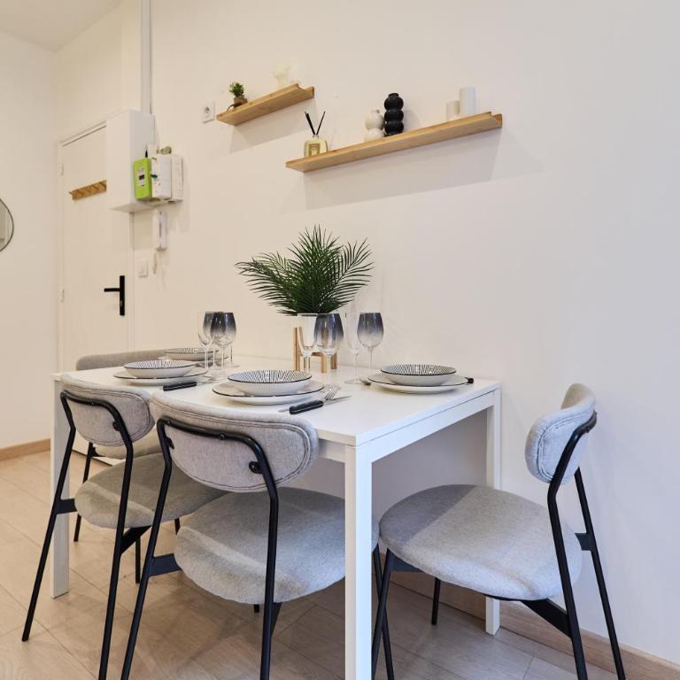 Le romain, Gare, Hyper-Centre, Terrasse - Appartamento con 2 Camere da Letto - 8
