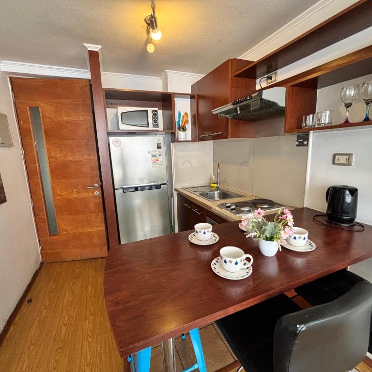 Departamento para 3 personas Metro Moneda Santiago - One-Bedroom Apartment - 6
