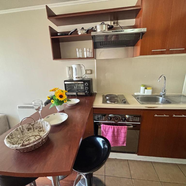 Departamento para 3 personas Metro Moneda Santiago - One-Bedroom Apartment - 7
