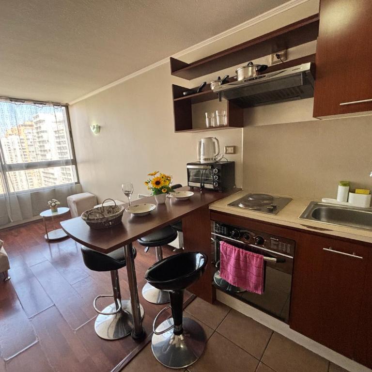 Departamento para 3 personas Metro Moneda Santiago - One-Bedroom Apartment - 9