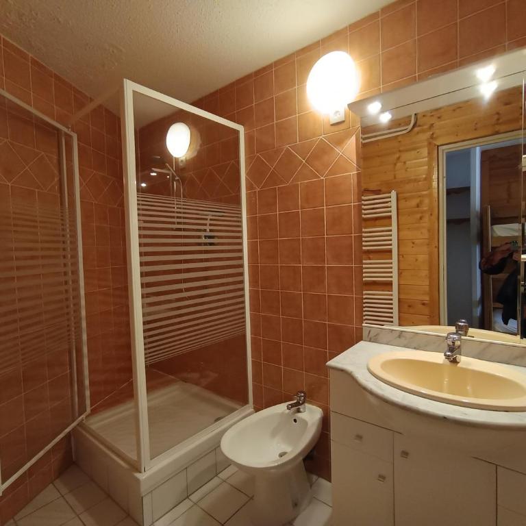 Studio skis aux pieds avec parking privé et animaux admis - FR-1-445-93 - Studio - 13
