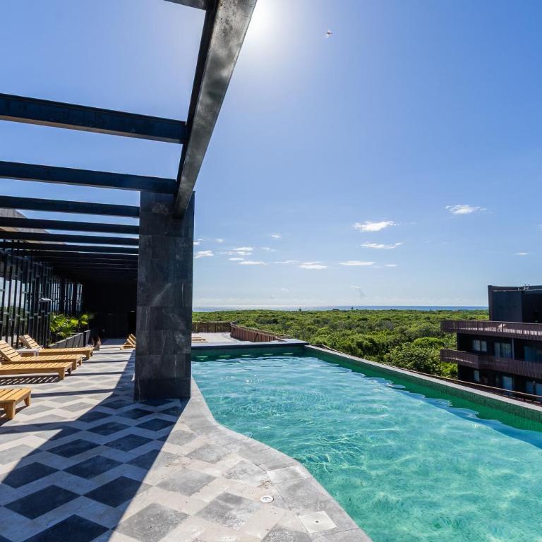 1BR Apartment - Free Beach Club Access & Sea View Rooftop Pools - Apartamento de 1 dormitorio - 18