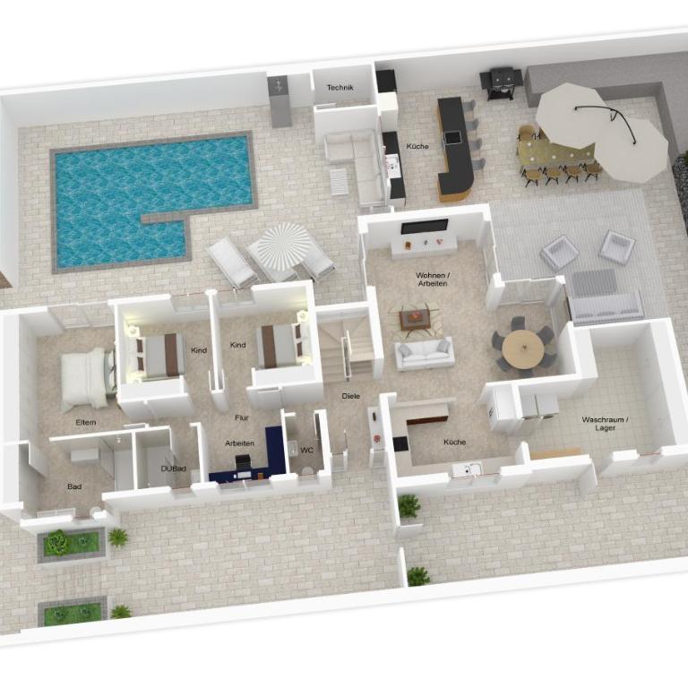 Exklusive Villa mit beheiztem Pool in Costa Adeje - Villa con piscina privada - 34