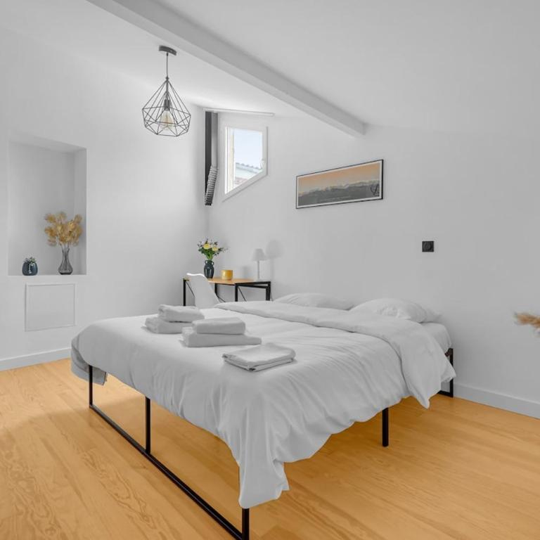 Charmant duplex hypercentre, métro, bureau - Appartamento con 1 Camera da Letto - 3