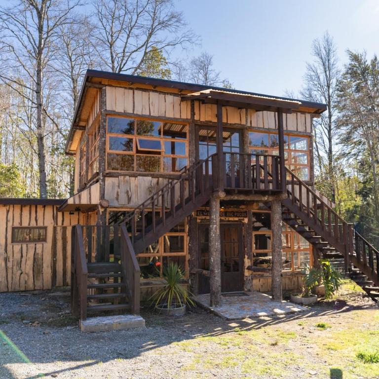 Pucón Rec-Lodge Cabaña Fiu - Apartamento de 1 dormitorio - 71