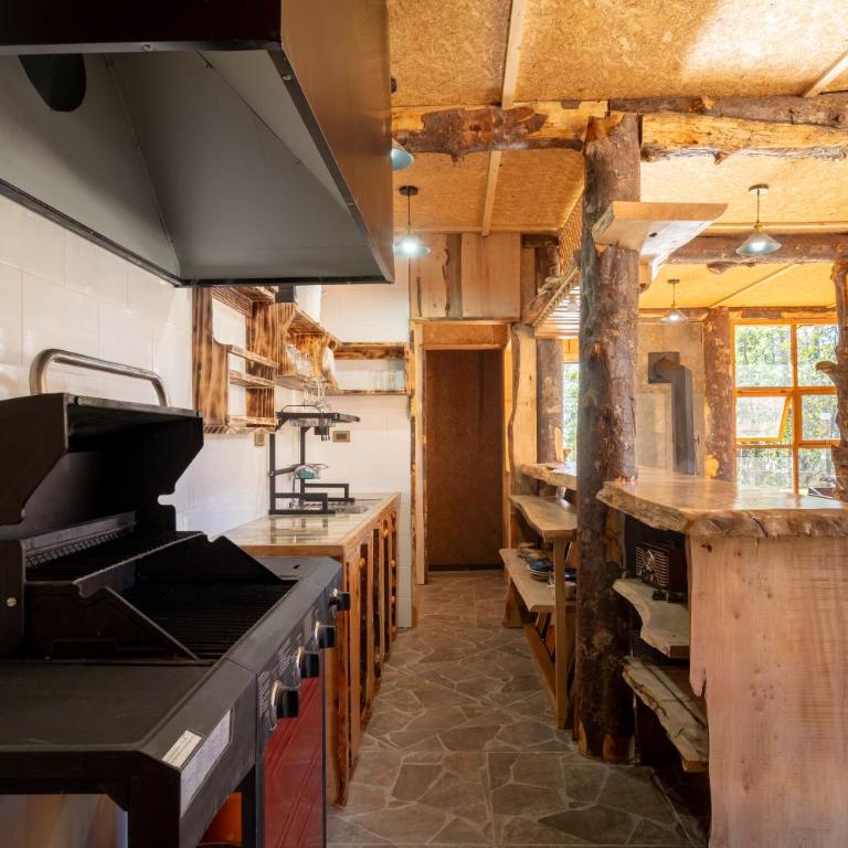 Pucón Rec-Lodge Cabaña Loro Tricahue - Two-Bedroom House - 70