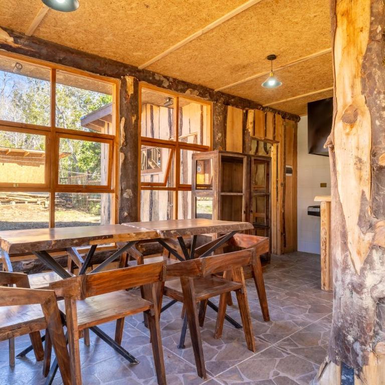Pucón Rec-Lodge Cabaña Loro Tricahue - Two-Bedroom House - 54