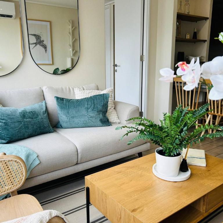2D 2B, hasta 4 personas, Vista cordillera, Parking, AC & Calefacción - Apartment - 3