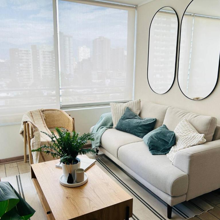 2D 2B, hasta 4 personas, Vista cordillera, Parking, AC & Calefacción - Apartment - 5