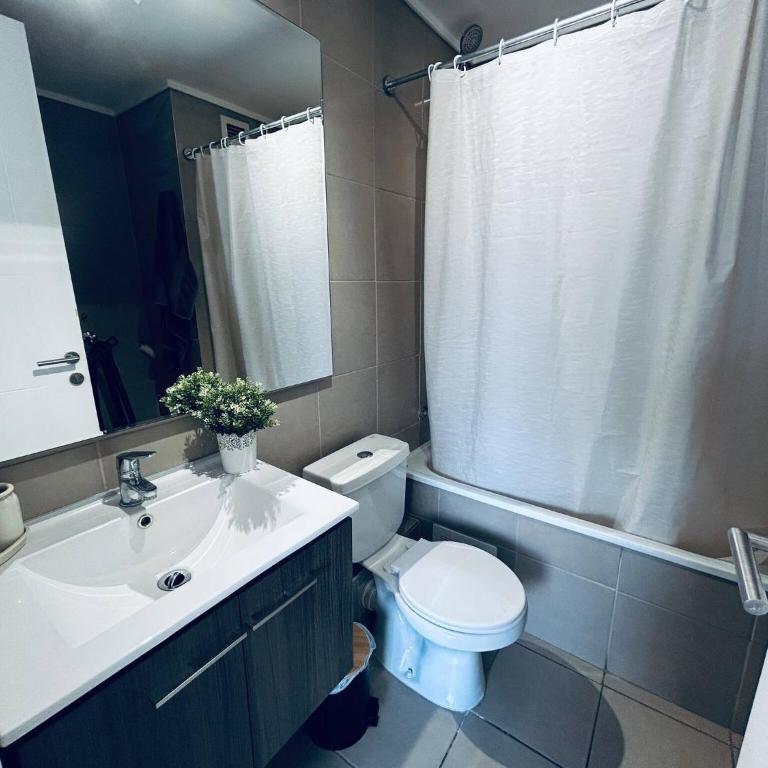 2D 2B, hasta 4 personas, Vista cordillera, Parking, AC & Calefacción - Apartment - 11