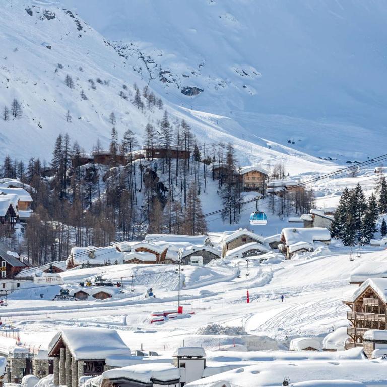 Cocon intime avec WiFi, garage, et accès direct aux pistes dans résidence neuve à Val d'Isère - FR-1-694-339 - Appartement - 14