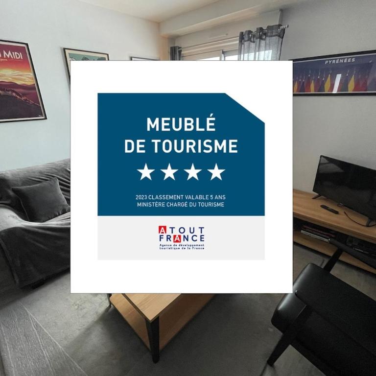 Le Marthéo 70 m2 T3 6 à 8 personnes La Mongie Les Horizons Pied des Pistes - Two-Bedroom Apartment - 36