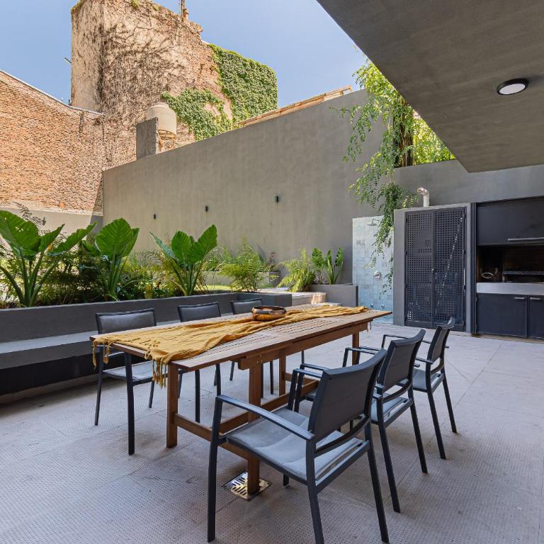 Urbana Domus - Departamento con parque y pileta propia en Palermo Soho - Unico - Three-Bedroom Deluxe Apartment - 13